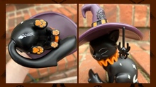Load image into Gallery viewer, Luna the Witch Kitten - LE Vinyl Figure