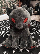 Load image into Gallery viewer, "Lucipurr" - Pickety Pals - Demonic Kitten Plushie