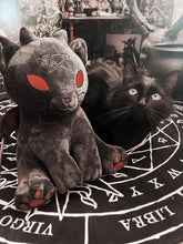 Load image into Gallery viewer, "Lucipurr" - Pickety Pals - Demonic Kitten Plushie
