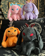 Load image into Gallery viewer, PRE-ORDER: "Beelzebun" - Pickety Pals - Demonic Bunny Plushie