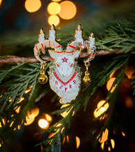 Load image into Gallery viewer, PRE-ORDER* Yule Goat - Julbock with Bells (white or black)