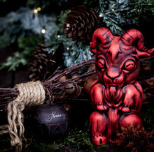 Load image into Gallery viewer, "Drink Deliciously" Kid Phillip Tiki Mug - LE HELLFIRE RED