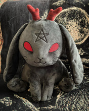 Load image into Gallery viewer, PRE-ORDER: "Beelzebun" - Pickety Pals - Demonic Bunny Plushie