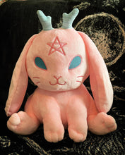 Load image into Gallery viewer, PRE-ORDER: "Beelzebun" - Pickety Pals - Demonic Bunny Plushie