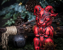 Load image into Gallery viewer, "Drink Deliciously" Kid Phillip Tiki Mug - LE HELLFIRE RED