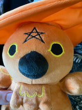 Load image into Gallery viewer, "Maggie Pie" - Pumpkin Spice Crow Plushie - Pickety Pals