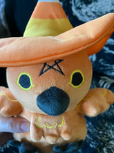 Load image into Gallery viewer, "Maggie Pie" - Pumpkin Spice Crow Plushie - Pickety Pals
