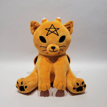 Load image into Gallery viewer, "Lucipurr" - Pickety Pals Plushie - Pumpkin Spice Edition