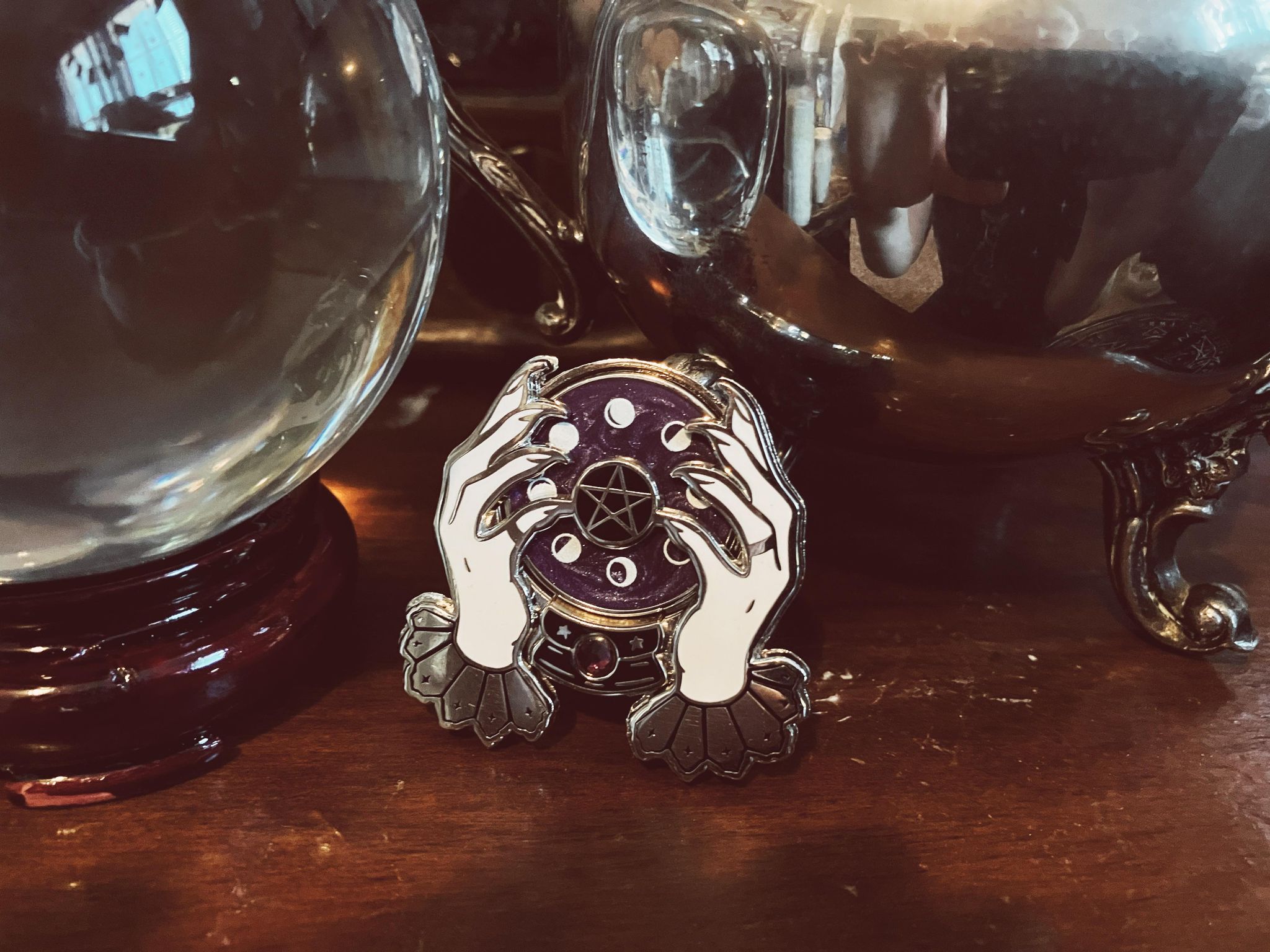 Rotating crystal ball new arrivals