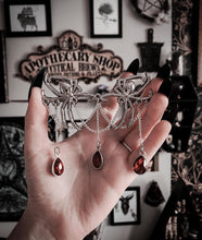 Load image into Gallery viewer, Black Widow - Gothic Victorian Collar Pin