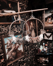 Load image into Gallery viewer, Tarot Hoop Earrings