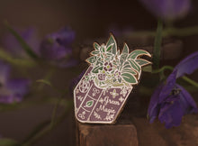 Load image into Gallery viewer, Green Magic Spell Book - Enamel Pin
