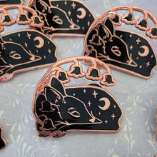 Load image into Gallery viewer, Starlight Fawn - Enamel Pin (day or night)