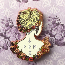 Load image into Gallery viewer, May Queen - Midsommar - Enamel Pin