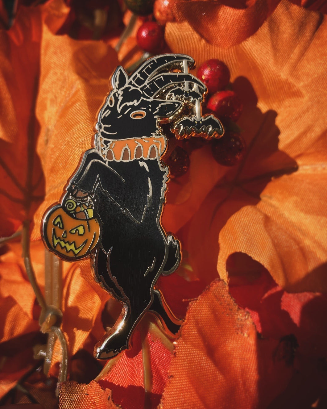 PRE-ORDER* Trick-or-Treat Parade - Phillip the Goat - Halloween Enamel Pin