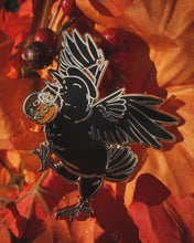 Load image into Gallery viewer, Trick-or-Treat Parade - Corvus the Crow - Halloween Enamel Pin
