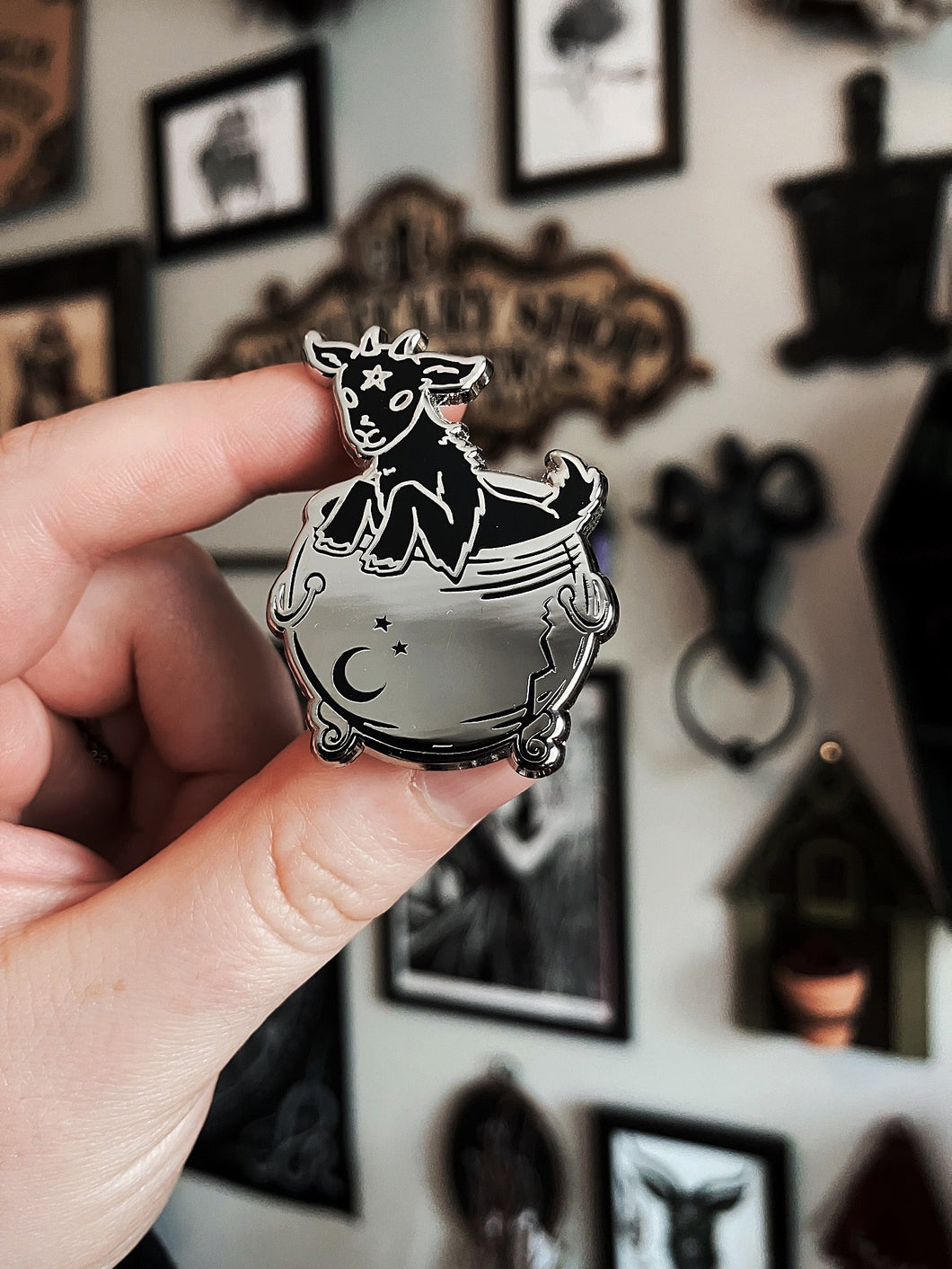 Brewing Mischief - Enamel Pin