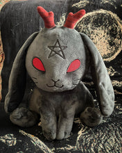 Load image into Gallery viewer, &quot;Beelzebun&quot; - Pickety Pals - Demonic Bunny Plushie

