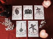 Witchy Valentine's Day Cards