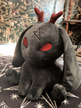 Load image into Gallery viewer, PRE-ORDER: &quot;Beelzebun&quot; - Pickety Pals - Demonic Bunny Plushie
