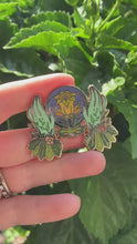 Load and play video in Gallery viewer, Visions of Spring - Enamel Pin
