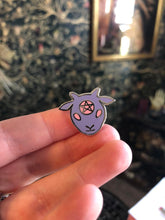 Load image into Gallery viewer, Mini Baphomet Enamel Pin (black, lavender, or pink)
