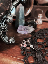 Load image into Gallery viewer, Baby Baphomet Earring Studs (black, lavender. or pink)
