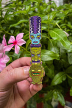 Load image into Gallery viewer, Monsters Tiki Totems - Summerween Enamel Pins
