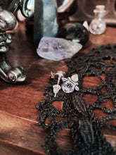 Load image into Gallery viewer, Baby Baphomet Earring Studs (black, lavender. or pink)

