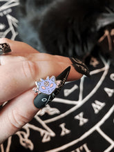 Load image into Gallery viewer, Baby Lucipurr Earring Studs (black, lavender, or pink)
