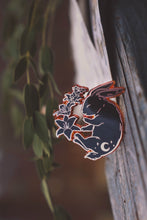 Load image into Gallery viewer, Starlight Rabbit - Enamel Pin (day or night)
