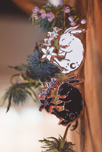 Load image into Gallery viewer, Starlight Rabbit - Enamel Pin (day or night)
