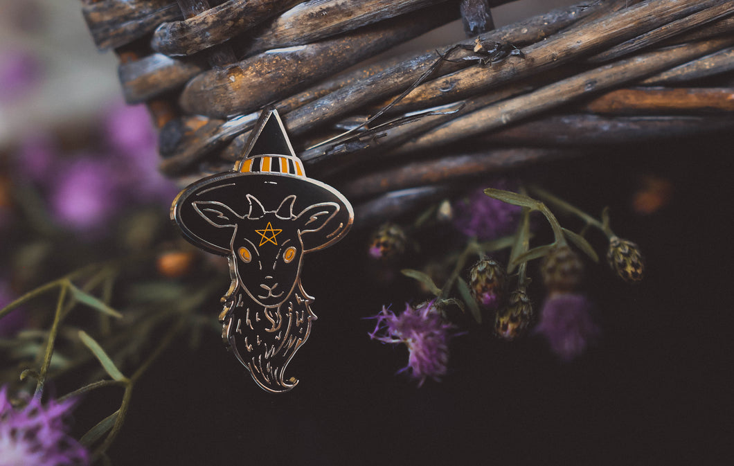 PRE-ORDER* Witch Goat - Enamel Pin
