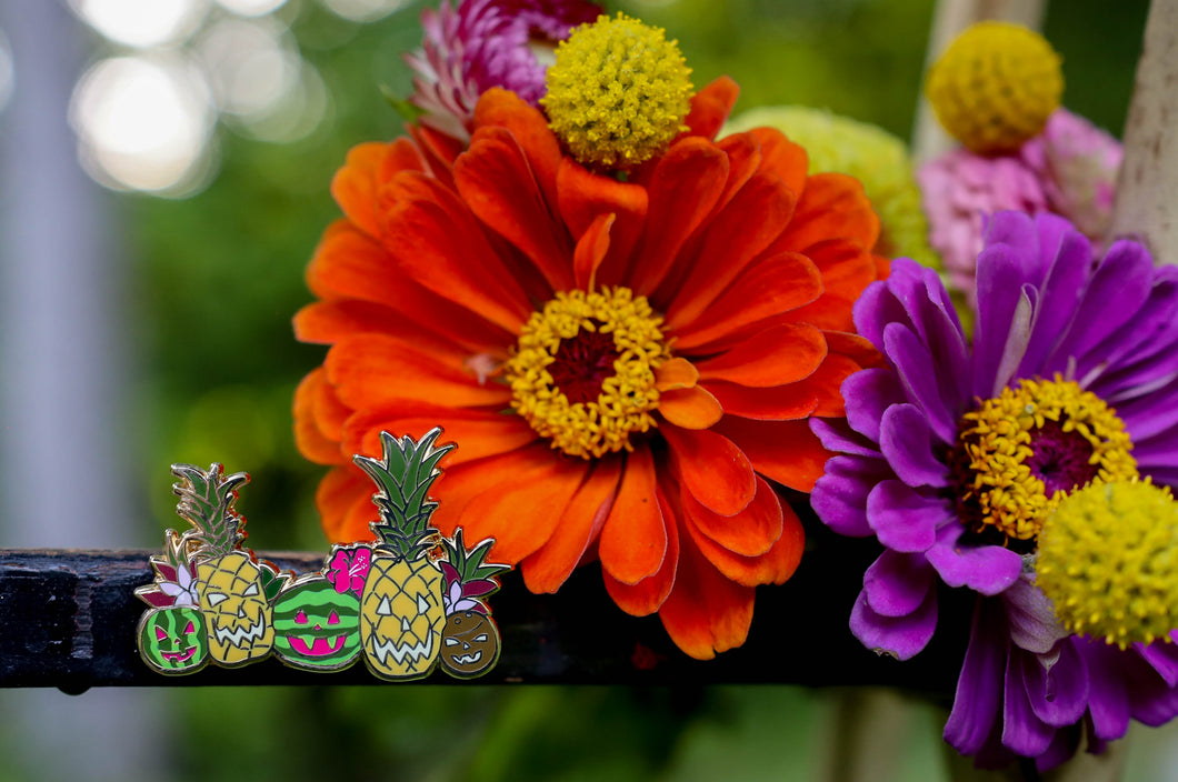 Jack-o'-Melons - Summerween Enamel Pin