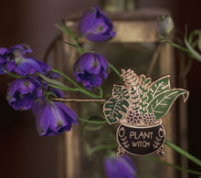 Load image into Gallery viewer, Plant Witch - Enamel Pin

