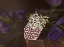 Load image into Gallery viewer, Green Magic Spell Book - Enamel Pin
