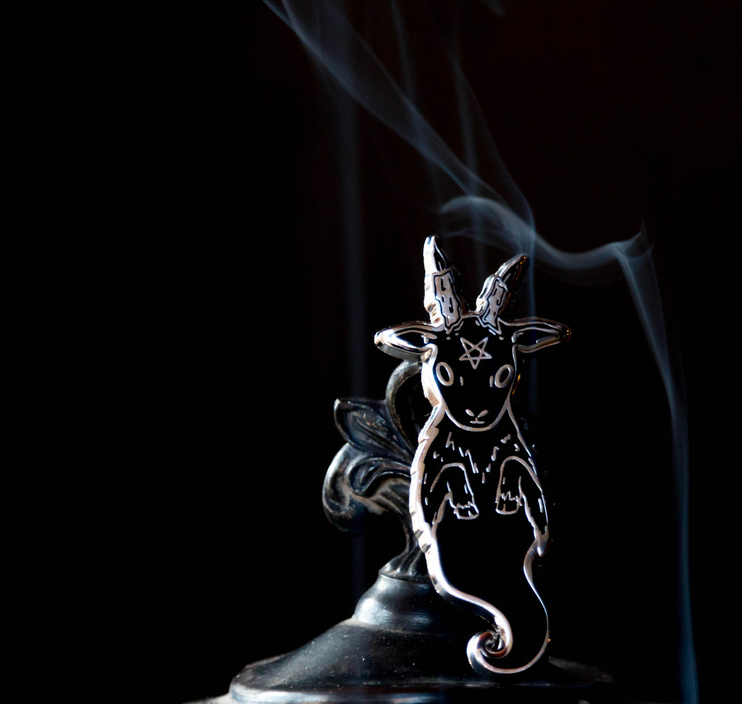 PRE-ORDER* Ghost Goat - Enamel Pin