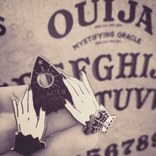 Load image into Gallery viewer, Oracle Planchette - Enamel Pin
