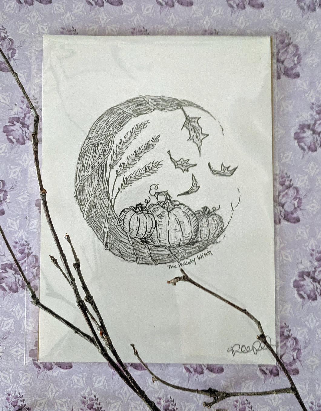 Harvest Moon - 5x7 Print