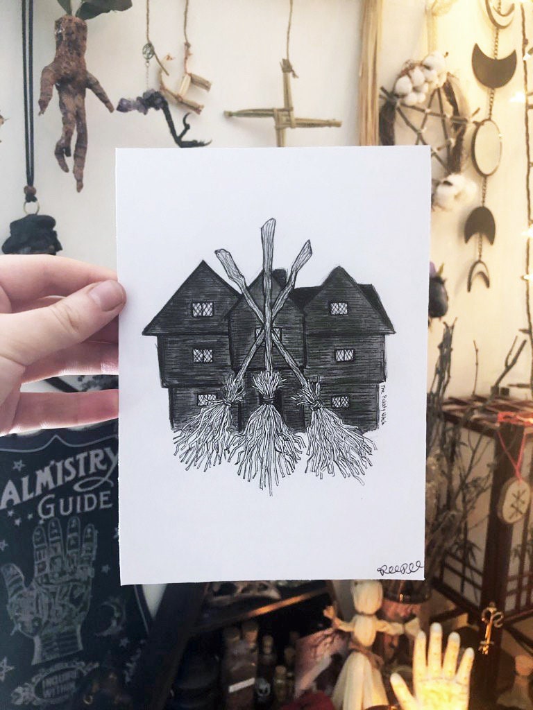 Witch House - 5x7 Print - Salem, Mass