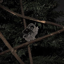 Load image into Gallery viewer, Black Phillip - Enamel Pin
