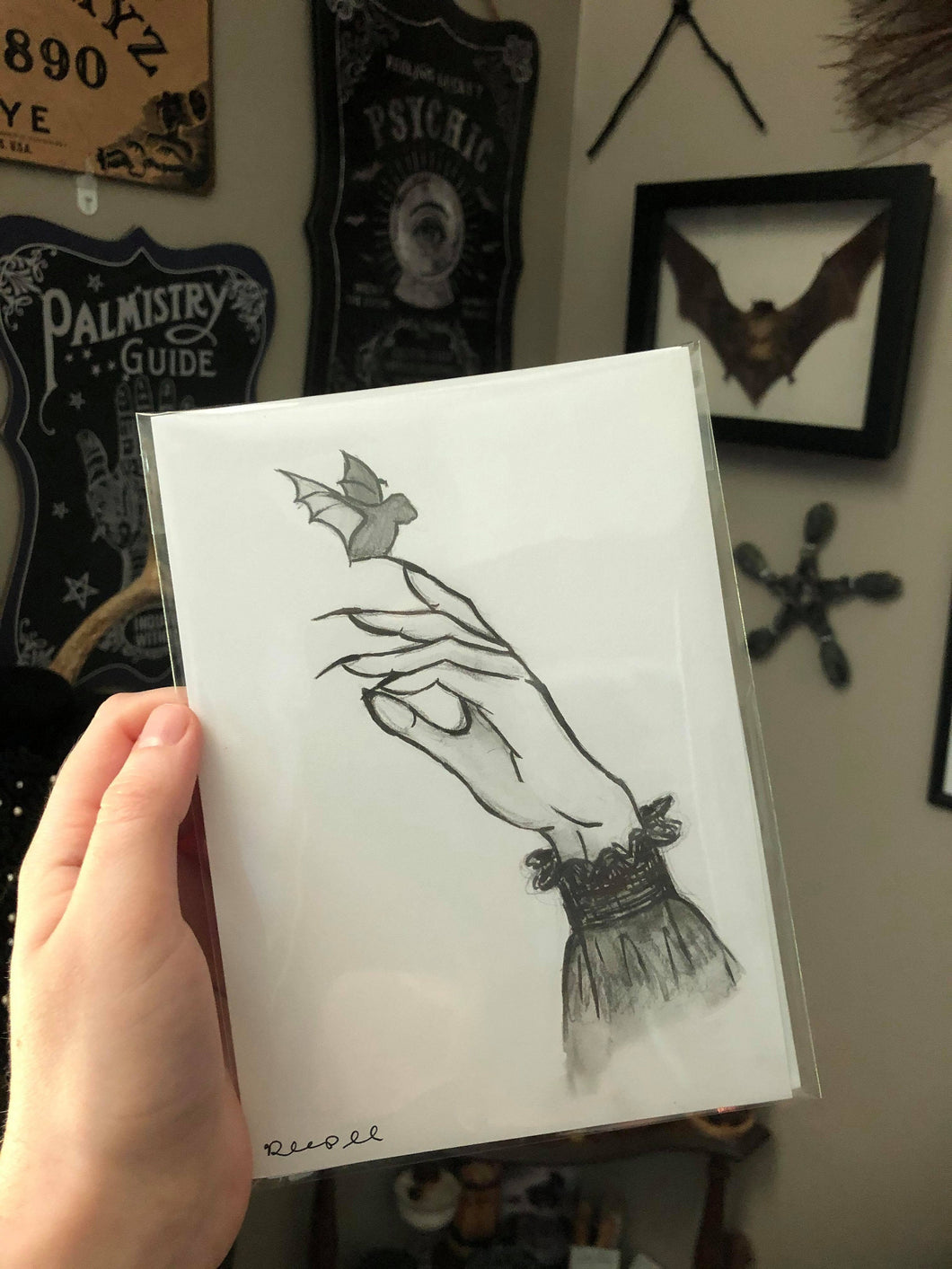 Little Bat - 5x7 Print