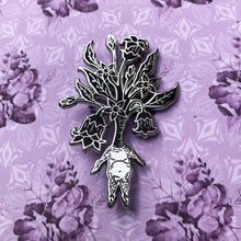 Load image into Gallery viewer, Belladonna Mandrake - Enamel Pin
