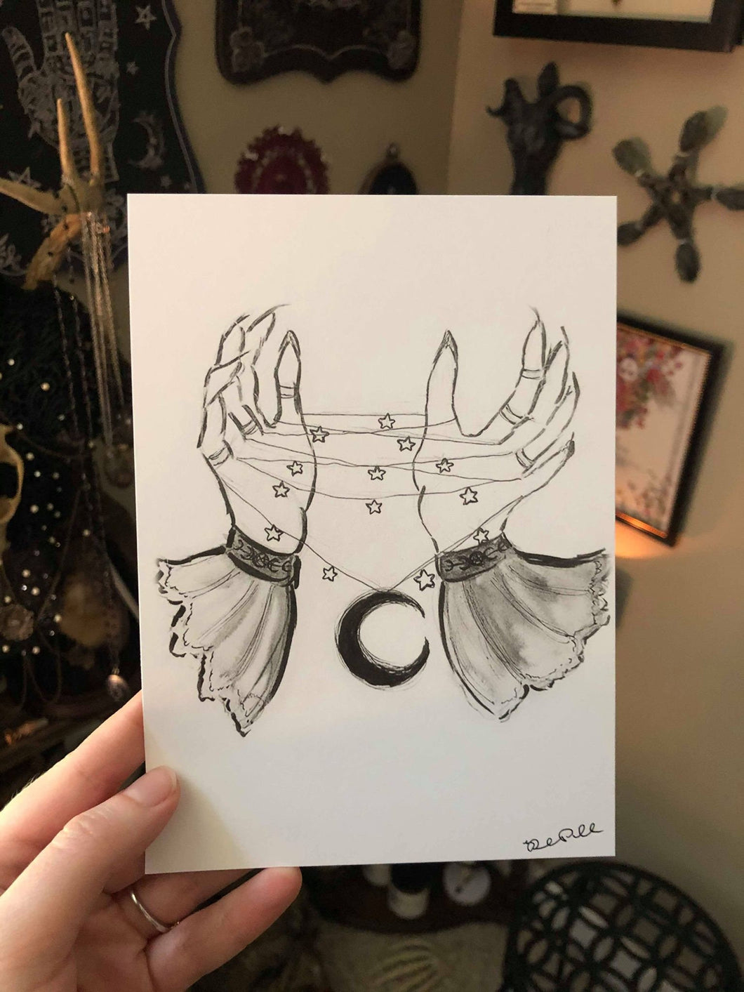 Cat's Cradle - 5x7 Art Print