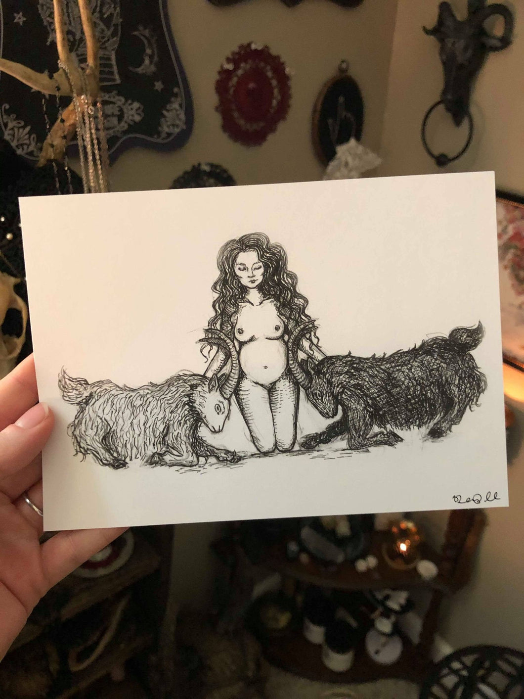 Triple Goddess - 5x7 Print