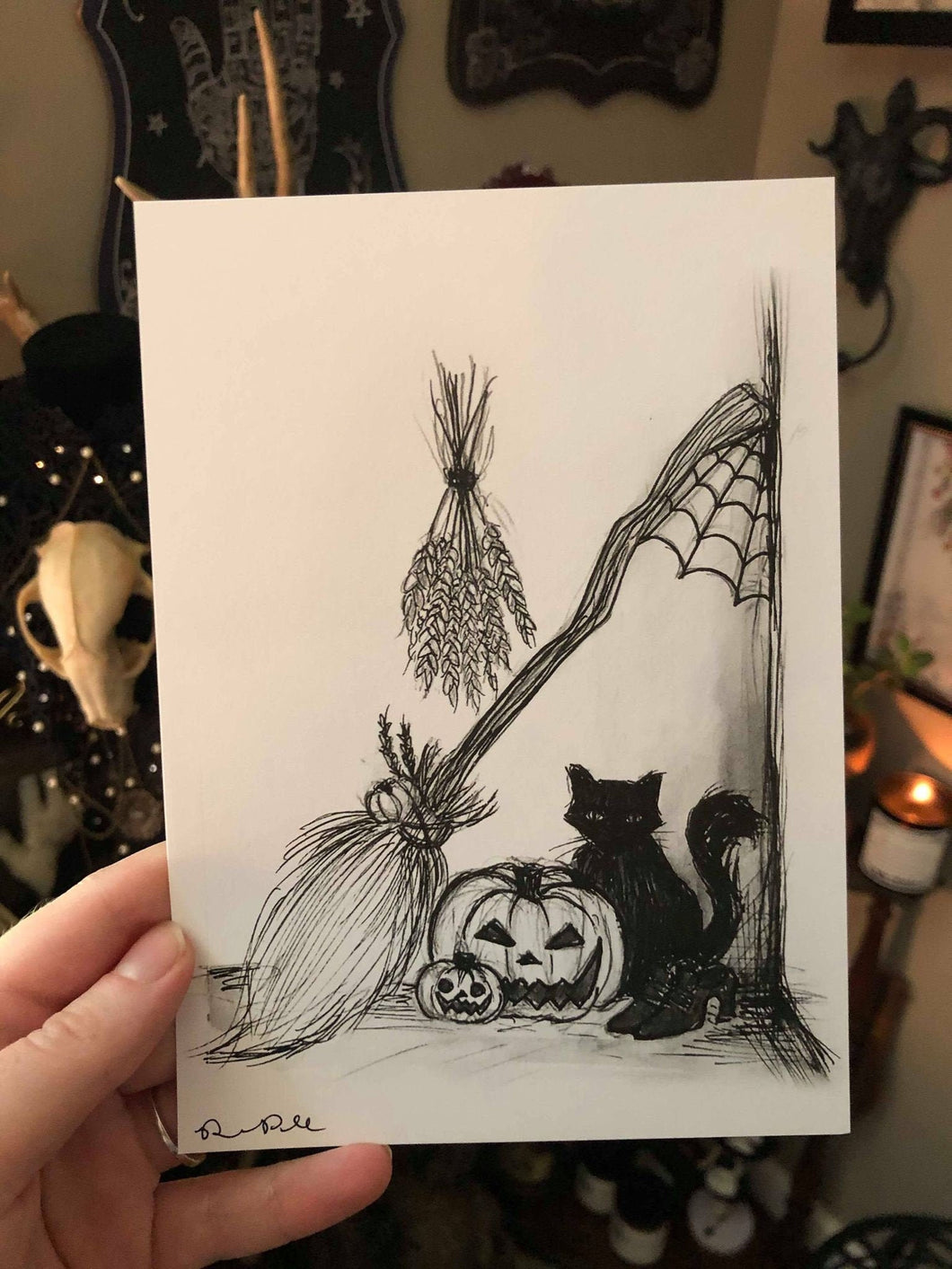 Witch's Corner - 5x7 Print