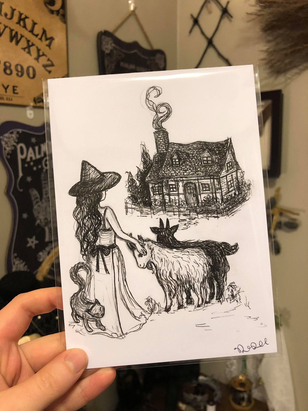 Cottage Witch - 5x7 Art Print