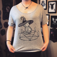 Load image into Gallery viewer, Spellcasting Kitten - Slouchy Tee
