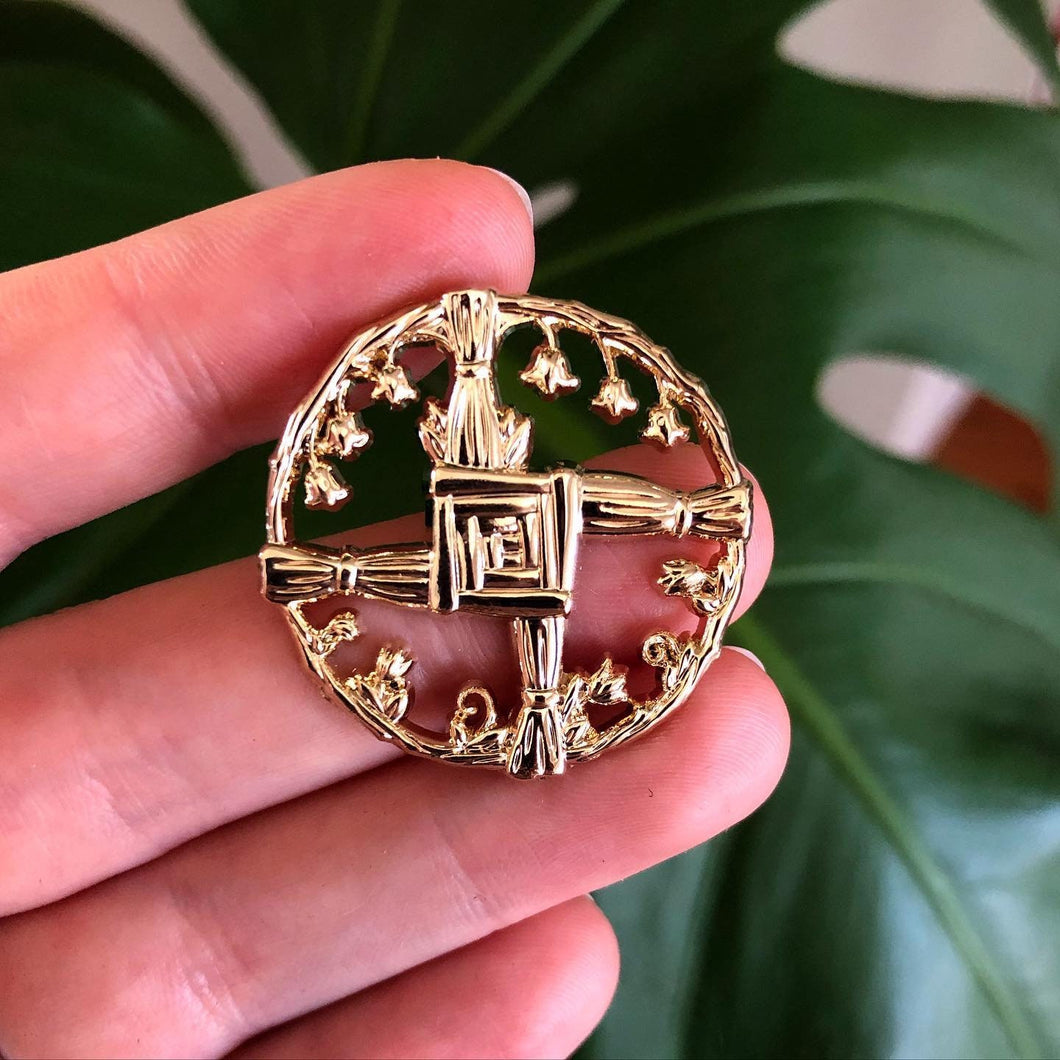 Brigid's Cross - Enamel Pin