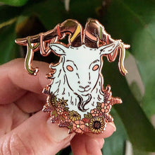 Load image into Gallery viewer, Goat of Beltane - Enamel Pin
